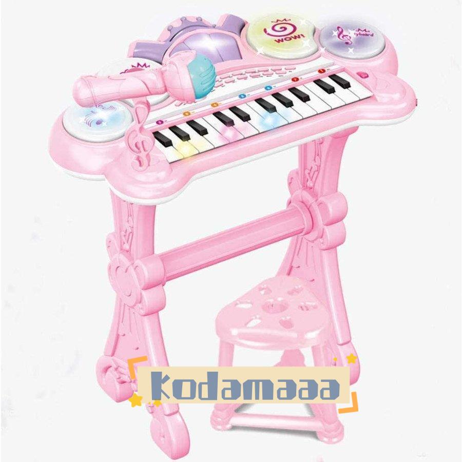 子ピアノ ピアノ おもちゃ おもちゃのピアノ 子供用 キッズ 光る ミニピアノ マイク付き 電子 キーボード 録音 多機能 知育玩具 誕生日